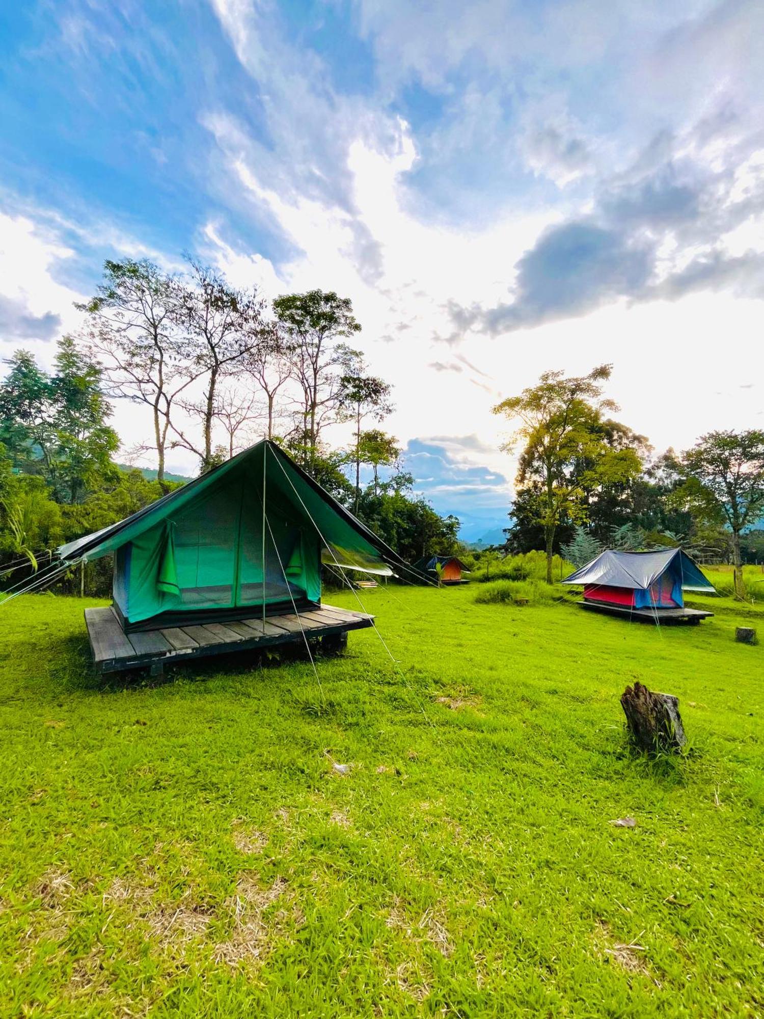 Ecoxplora-Zona De Camping Jardín Zewnętrze zdjęcie