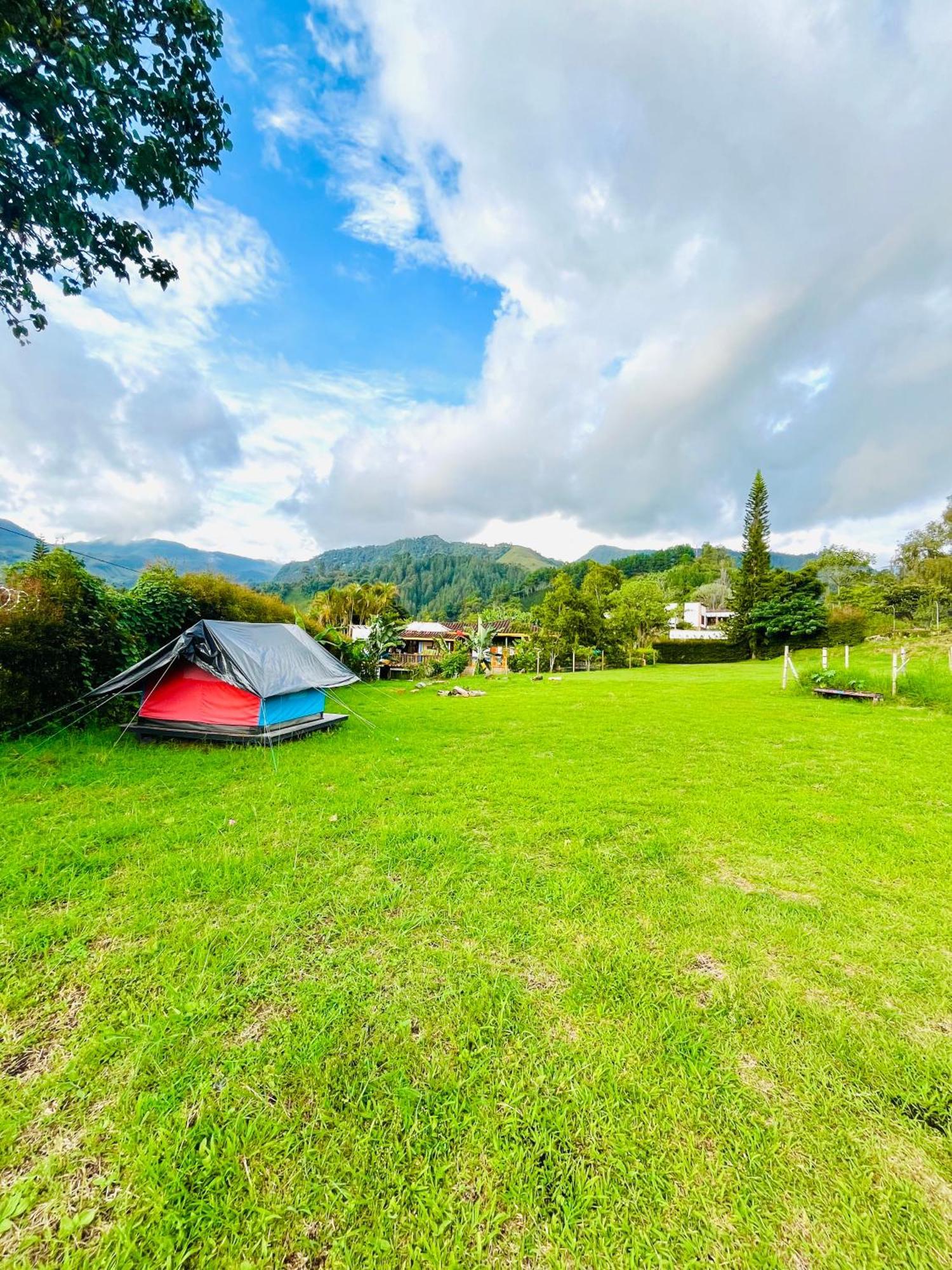Ecoxplora-Zona De Camping Jardín Zewnętrze zdjęcie